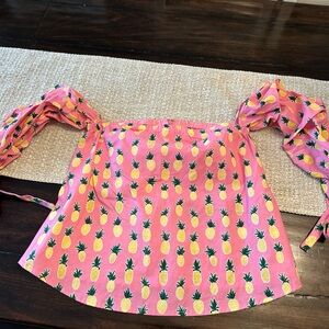 mark. Pink Zippered Garment